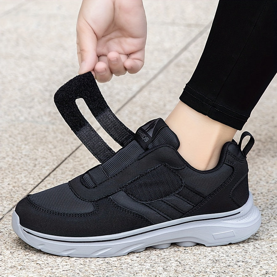 Comfortable Loop Shoes with Velcro - EasyStride-Black-3.5-State of Style
