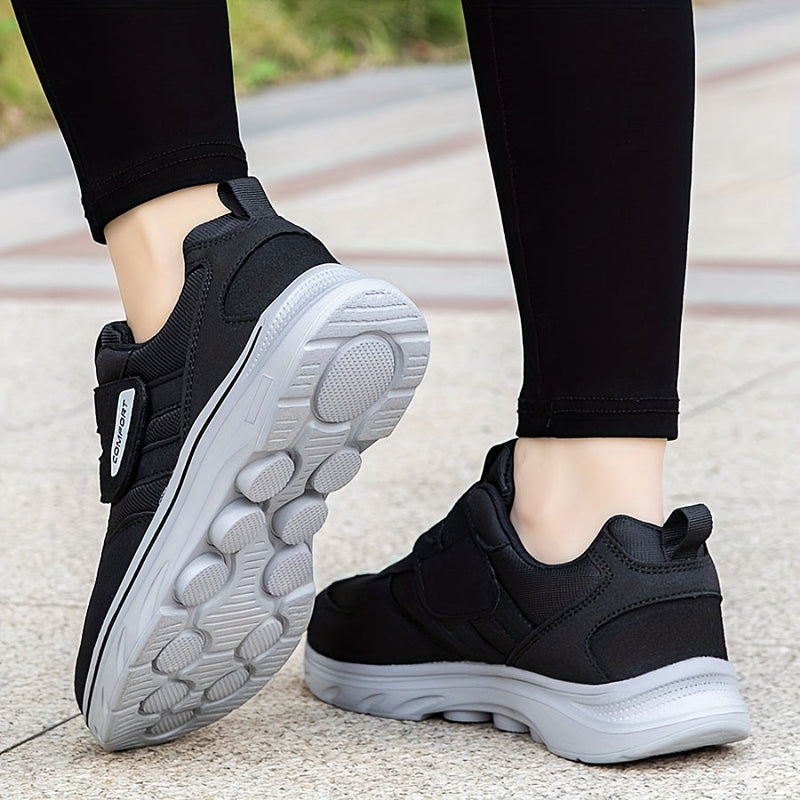 Comfortable Loop Shoes with Velcro - EasyStride-Black-3.5-State of Style
