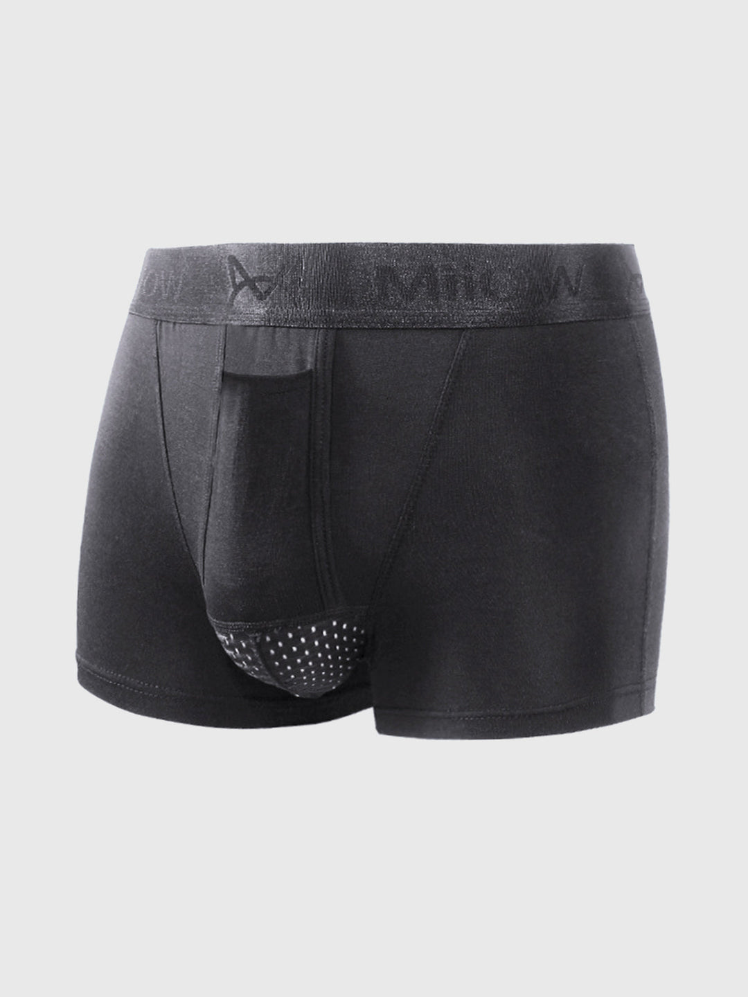 Comfortable Men's Boxer Shorts (3-Pack) - Devon-Black/Grey/Blue-L-State of Style