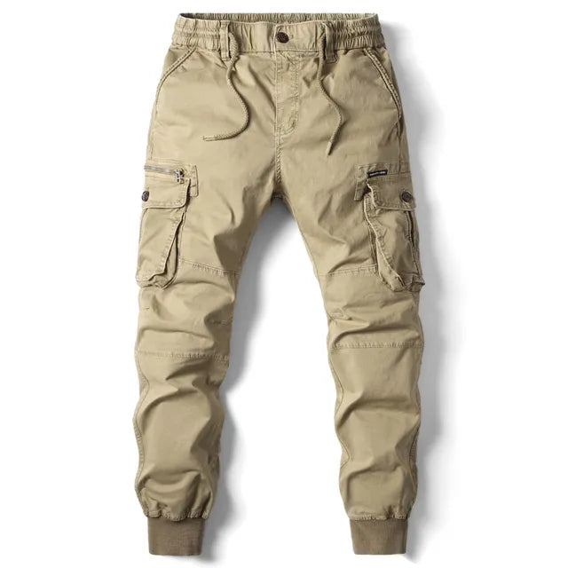 Comfortable Men’s Cargo Pants - Noah-Khaki-29-State of Style