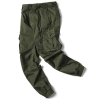 Comfortable Men's Cargo Trousers - Hunter-Beige-29-State of Style