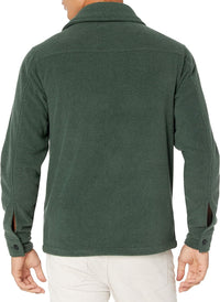 Comfortable Men's Fleece Shirt - Max-Black-S-State of Style