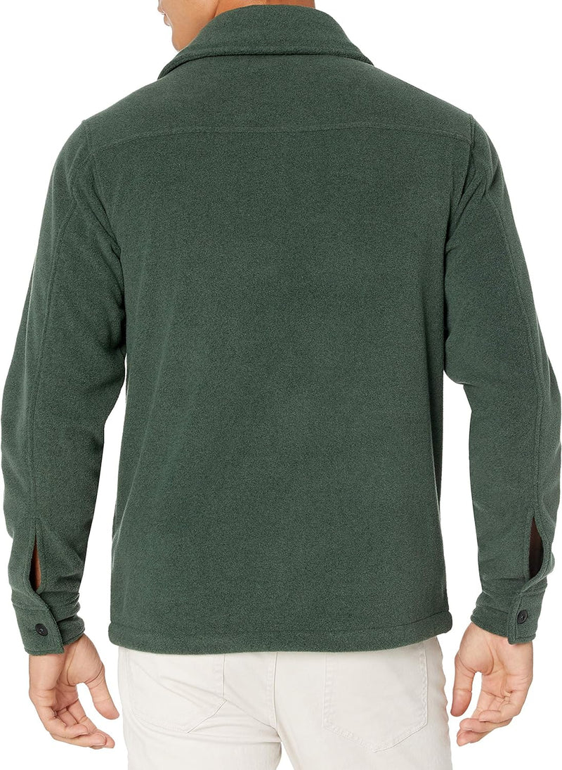 Comfortable Men's Fleece Shirt - Max-Black-S-State of Style