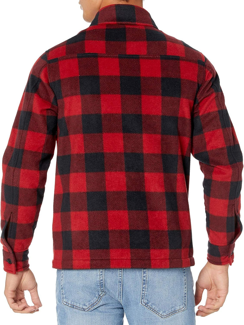 Comfortable Men's Fleece Shirt - Max-Black-S-State of Style