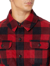Comfortable Men's Fleece Shirt - Max-Black-S-State of Style