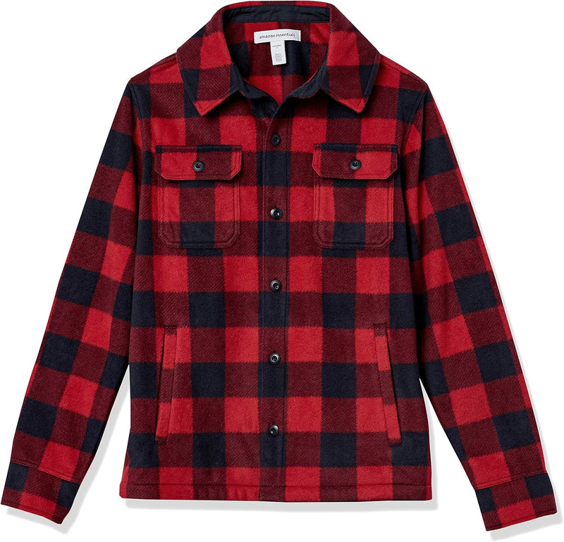 Comfortable Men's Fleece Shirt - Max-Black-S-State of Style