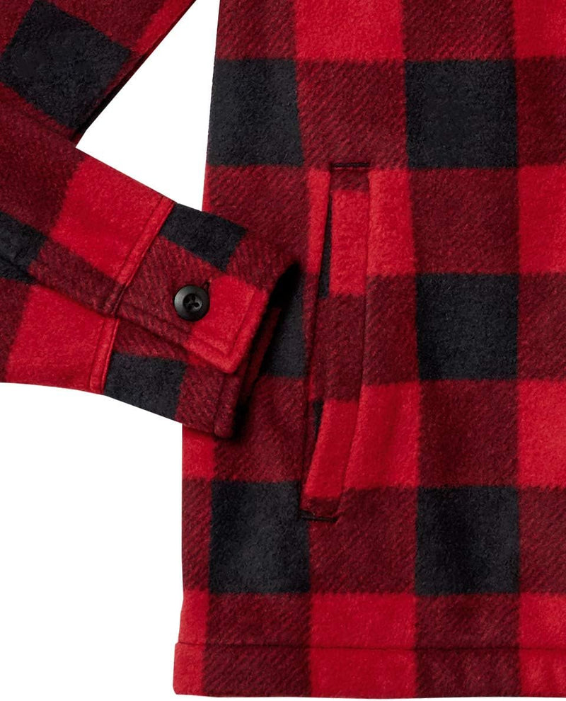 Comfortable Men's Fleece Shirt - Max-Black-S-State of Style