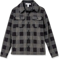 Comfortable Men's Fleece Shirt - Max-Black-S-State of Style