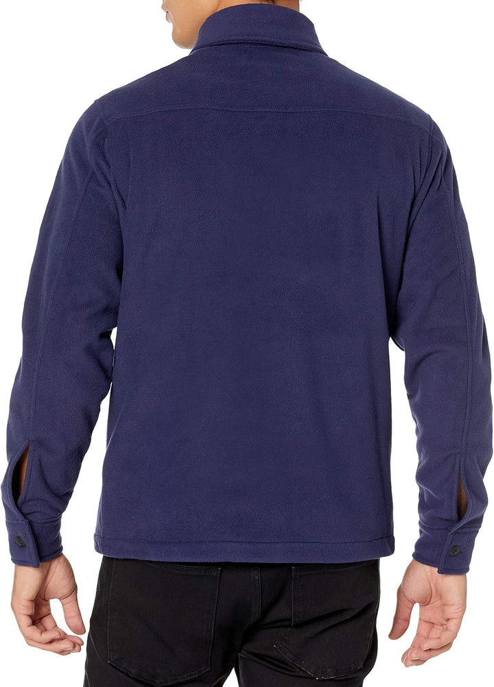 Comfortable Men's Fleece Shirt - Max-Black-S-State of Style