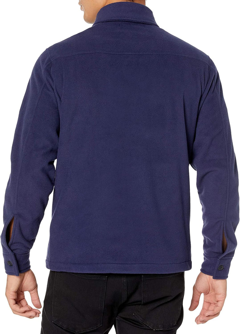 Comfortable Men's Fleece Shirt - Max-Black-S-State of Style