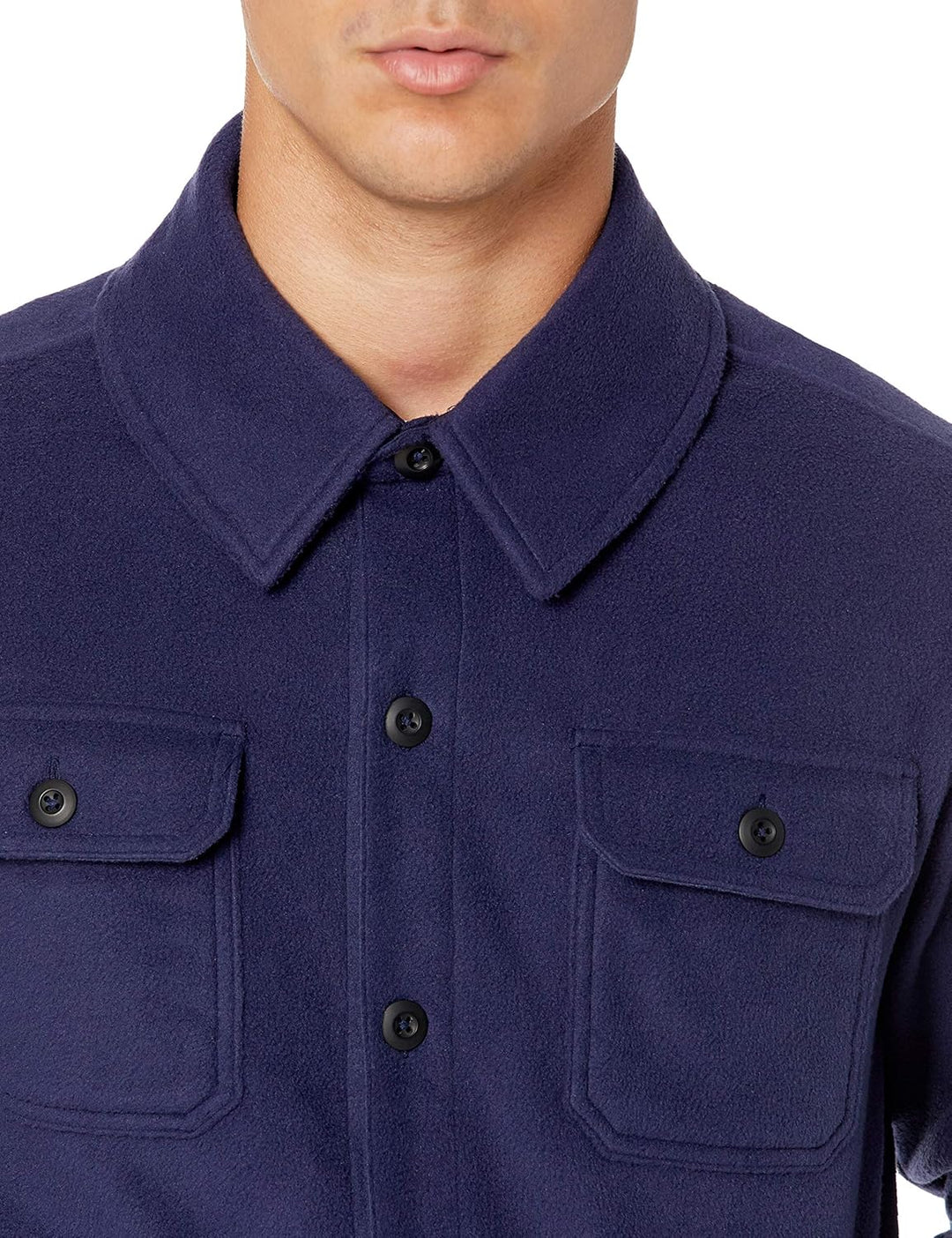 Comfortable Men's Fleece Shirt - Max-Black-S-State of Style