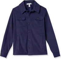 Comfortable Men's Fleece Shirt - Max-Black-S-State of Style