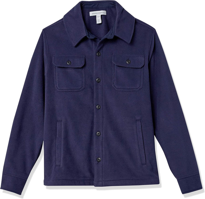 Comfortable Men's Fleece Shirt - Max-Black-S-State of Style