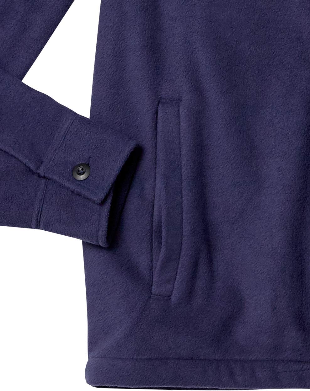 Comfortable Men's Fleece Shirt - Max-Black-S-State of Style