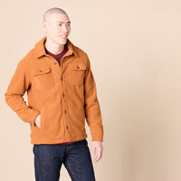 Comfortable Men's Fleece Shirt - Max-Black-S-State of Style