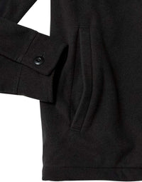 Comfortable Men's Fleece Shirt - Max-Black-S-State of Style