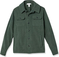Comfortable Men's Fleece Shirt - Max-Black-S-State of Style