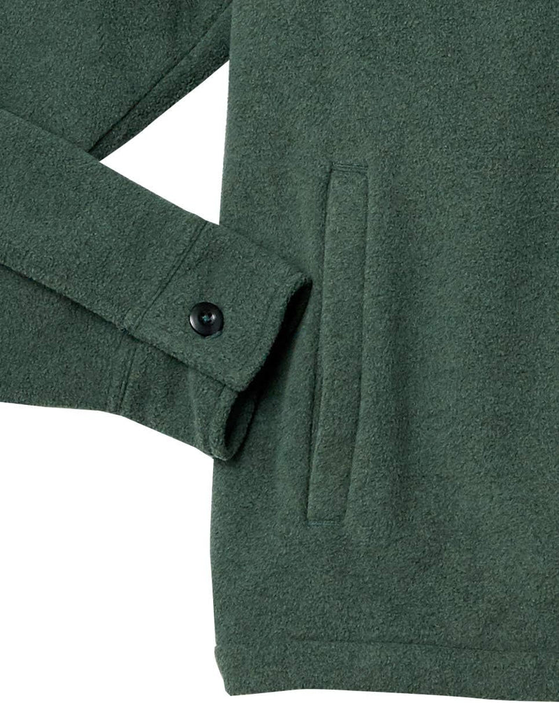 Comfortable Men's Fleece Shirt - Max-Black-S-State of Style