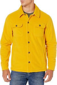 Comfortable Men's Fleece Shirt - Max-Gold-S-State of Style
