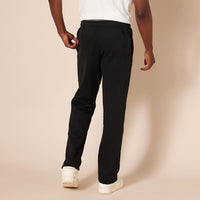 Comfortable Men's Fleece Sweatpants - Luca-Black-S-State of Style