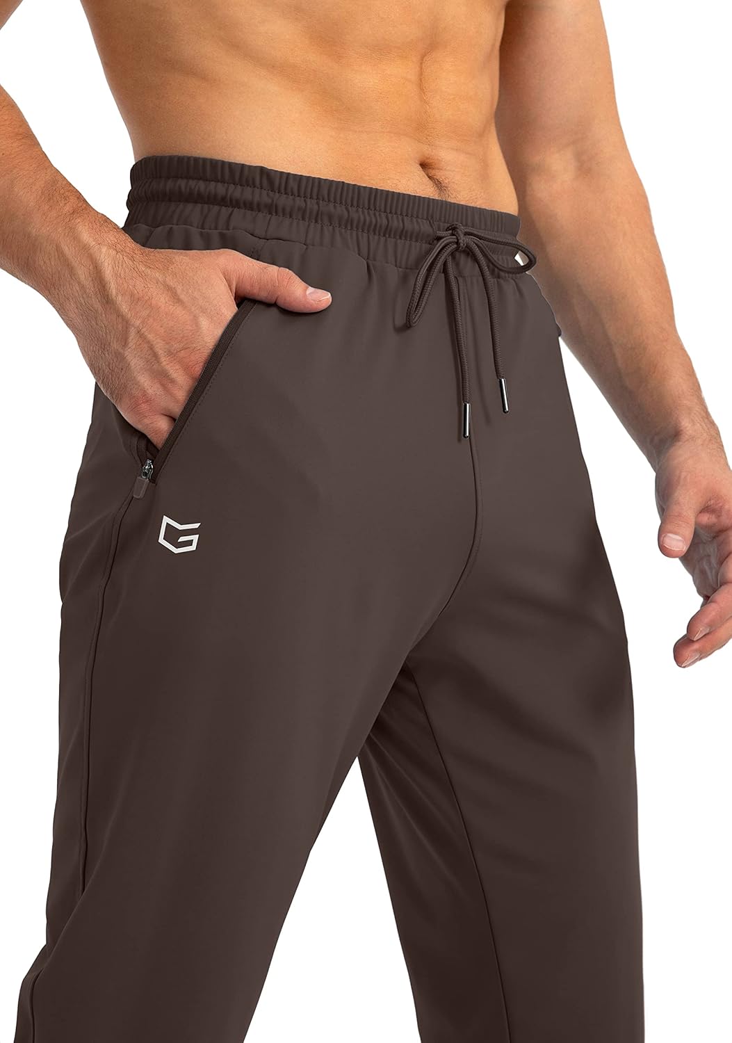 Comfortable Men's Joggers - Noah-Brown-S-State of Style