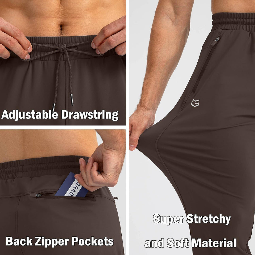 Comfortable Men's Joggers - Noah-Brown-S-State of Style