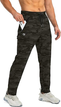 Comfortable Men's Joggers - Noah-Green Camouflage-S-State of Style