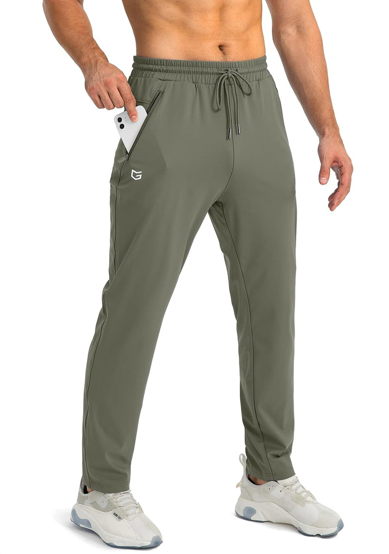 Comfortable Men's Joggers - Noah-Olive Green-S-State of Style