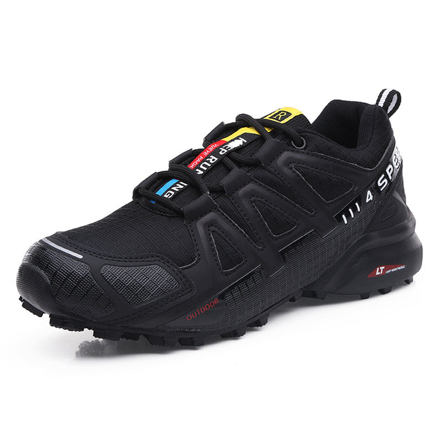 Comfortable Men's Shoe for Hiking and Trekking - RoverTrail-Black-6-State of Style