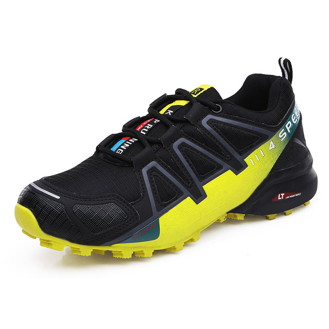 Comfortable Men's Shoe for Hiking and Trekking - RoverTrail-Black-yellow-6-State of Style