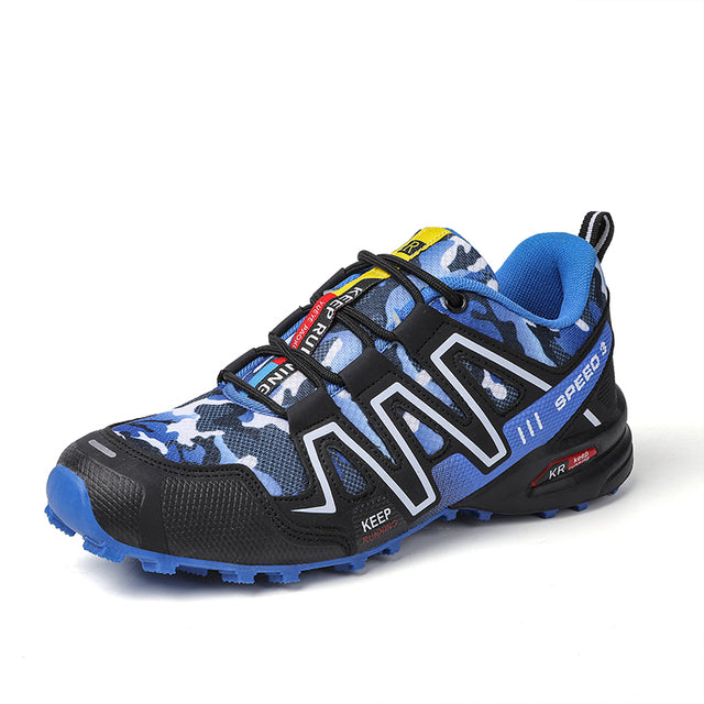 Comfortable Men's Shoe for Hiking and Trekking - RoverTrail-Blue-6-State of Style