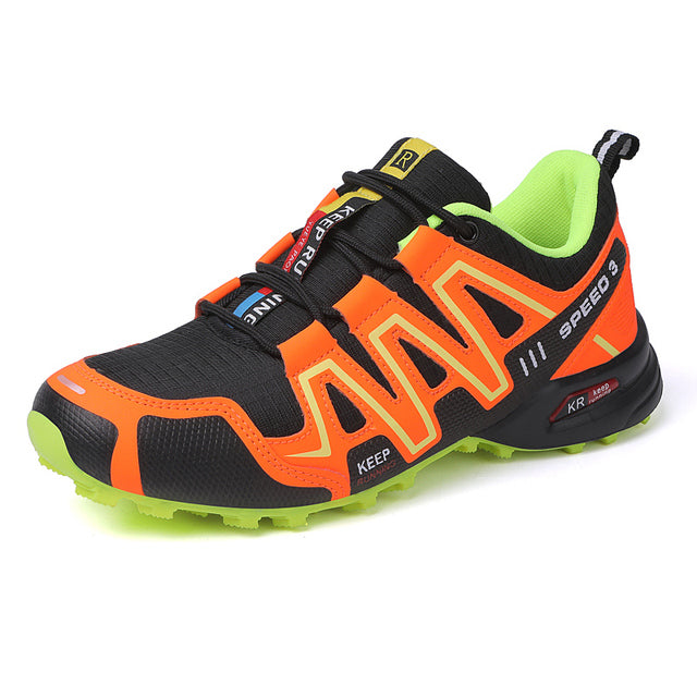 Comfortable Men's Shoe for Hiking and Trekking - RoverTrail-Orange-yellow-6-State of Style