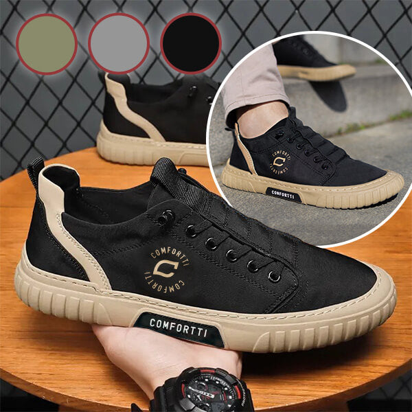 Comfortable Men's Sneaker – Daan-Black-6-State of Style