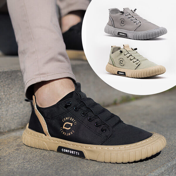 Comfortable Men's Sneaker – Daan-Black-6-State of Style