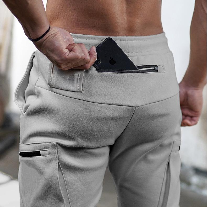 Comfortable Men's Sports Trousers - Max-Grey-S-State of Style