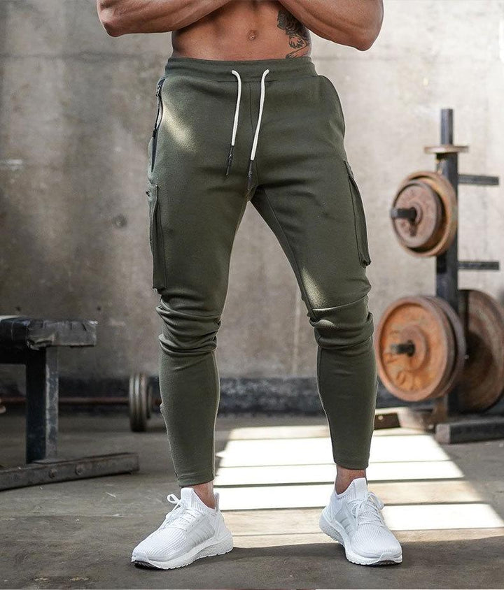 Comfortable Men's Sports Trousers - Max-Grey-S-State of Style