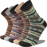 Comfortable Men's Thermal Socks (5 Pairs) - Kevin-Multicoloured 1-State of Style