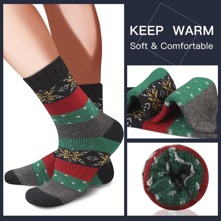 Comfortable Men’s Thermal Socks (5 Pairs) - Kevin-Multicoloured 1-State of Style