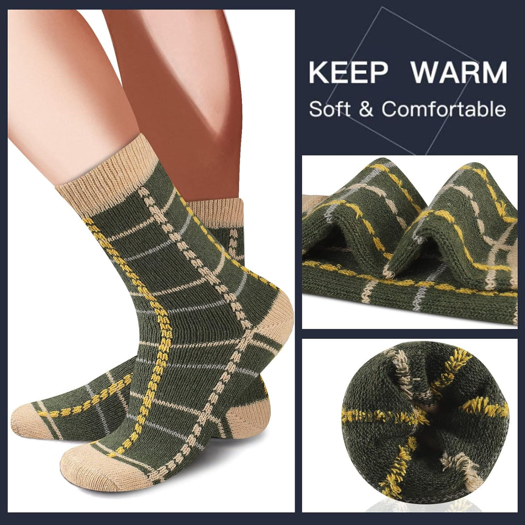 Comfortable Men's Thermal Socks (5 Pairs) - Kevin-Multicoloured 1-State of Style