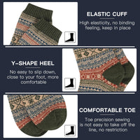 Comfortable Men’s Thermal Socks (5 Pairs) - Kevin-Multicoloured 1-State of Style