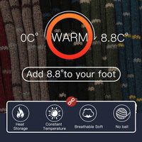 Comfortable Men's Thermal Socks (5 Pairs) - Kevin-Multicoloured 1-State of Style