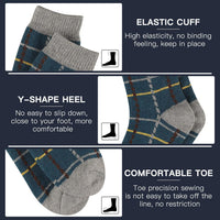 Comfortable Men's Thermal Socks (5 Pairs) - Kevin-Multicoloured 1-State of Style