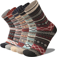Comfortable Men's Thermal Socks (5 Pairs) - Kevin-Multicoloured 3-State of Style