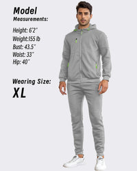 Comfortable Men's Tracksuit - Jamie-Green-S-State of Style