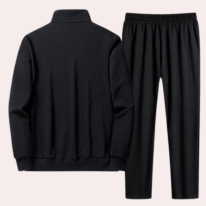Comfortable Men's Tracksuit - Zenith-Grey-M-State of Style