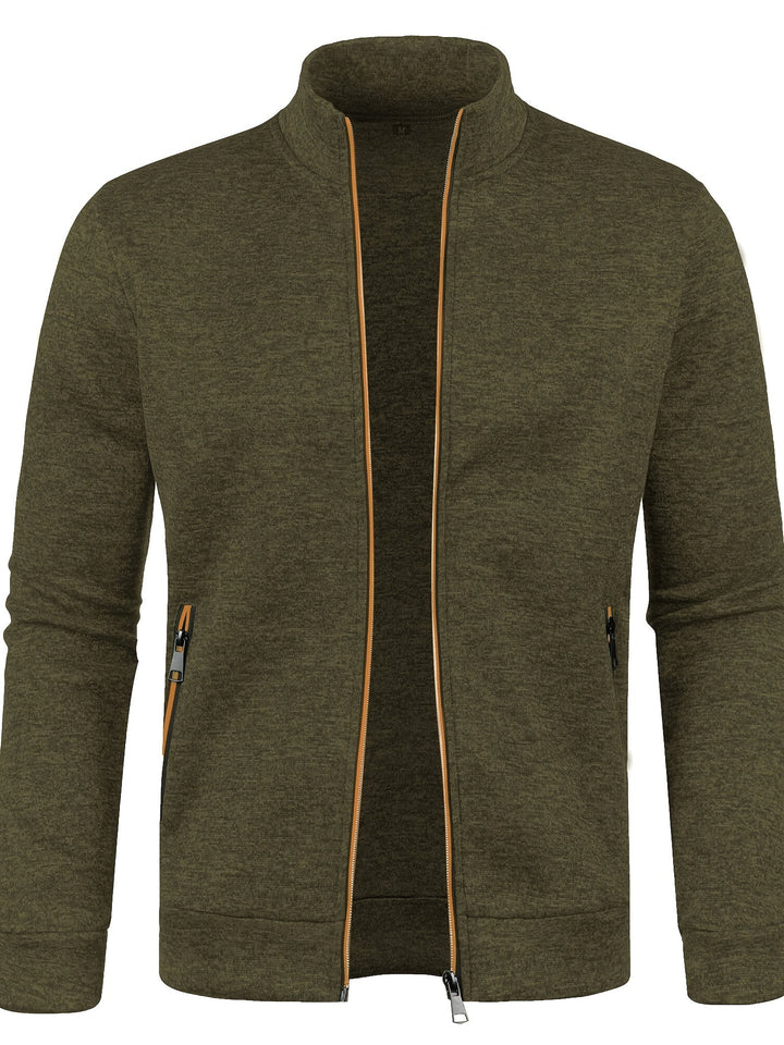 Comfortable Men's Vest - Marco-Army Green-S-State of Style
