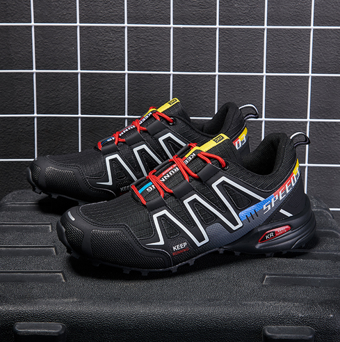 Comfortable Men's Walking Shoes - Maxim-Black-6.5-State of Style