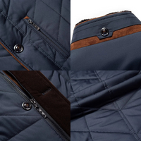 Comfortable Men's Winter Coat - Victor-Blue-S-State of Style
