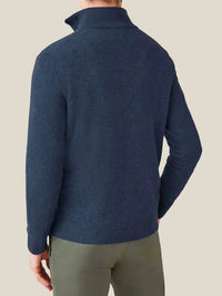 Comfortable Men's Zip-up Sweater - Lucas-Black-S-State of Style