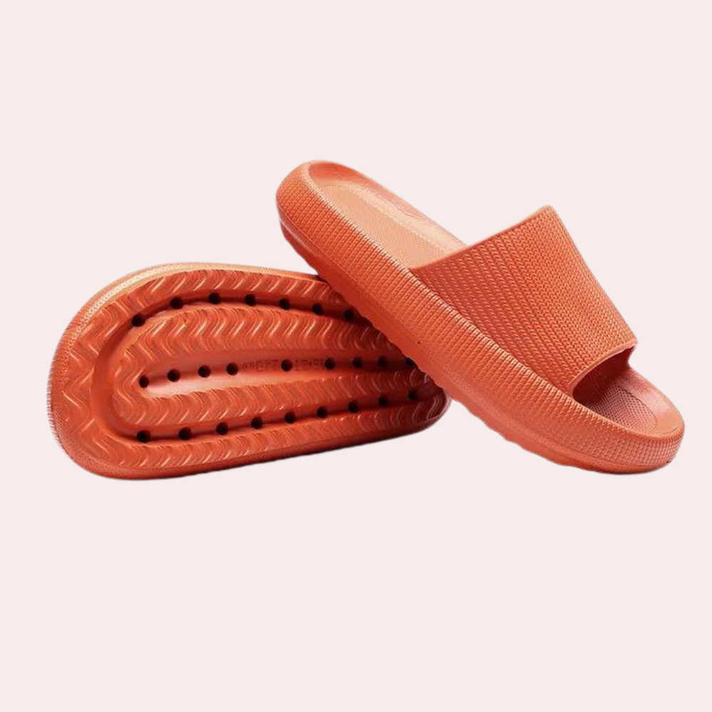 Comfortable Non-Slip Bath Slippers for Women - Elaya-Yellow-3-State of Style